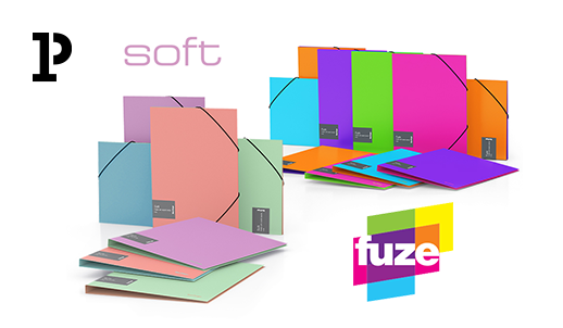 Пластиковые папки Berlingo Fuze и Soft